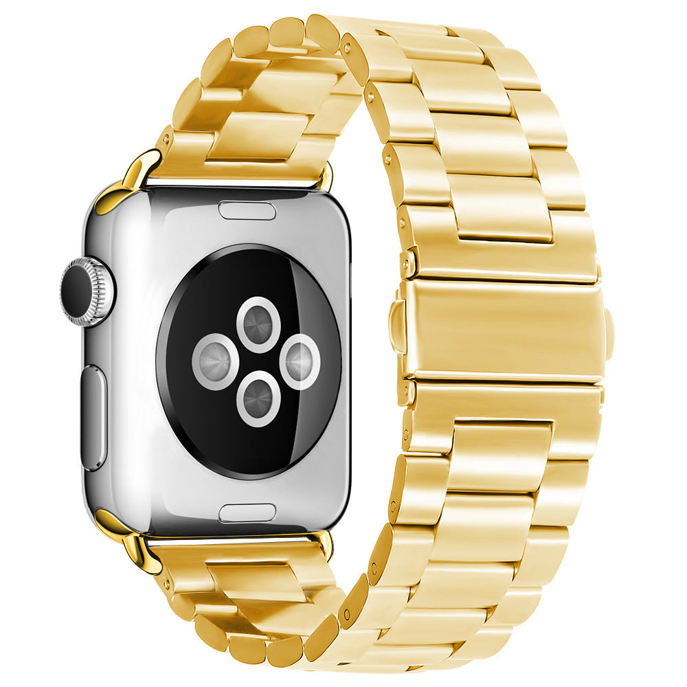Techsuit W036 szíj Apple Watch 49mm / 46mm / 45mm / 44mm / 42mm sorozathoz, Arany színű