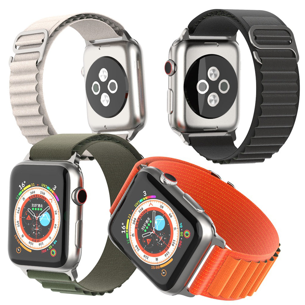 Techsuit W037 szíj Apple Watch 42mm / 41mm / 40mm / 38mm sorozathoz, Fehér