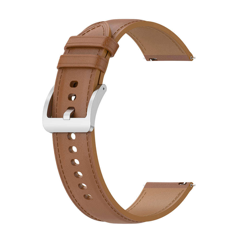 Techsuit W048 szíj Samsung Galaxy Watch / Huawei Watch sorozathoz, 20mm, barna