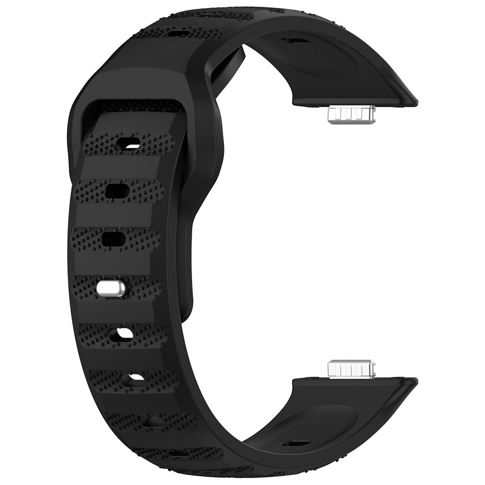 Techsuit W050 szíj Huawei Watch Fit 4 Pro / Fit 4 / Fit 3 órához, Fekete