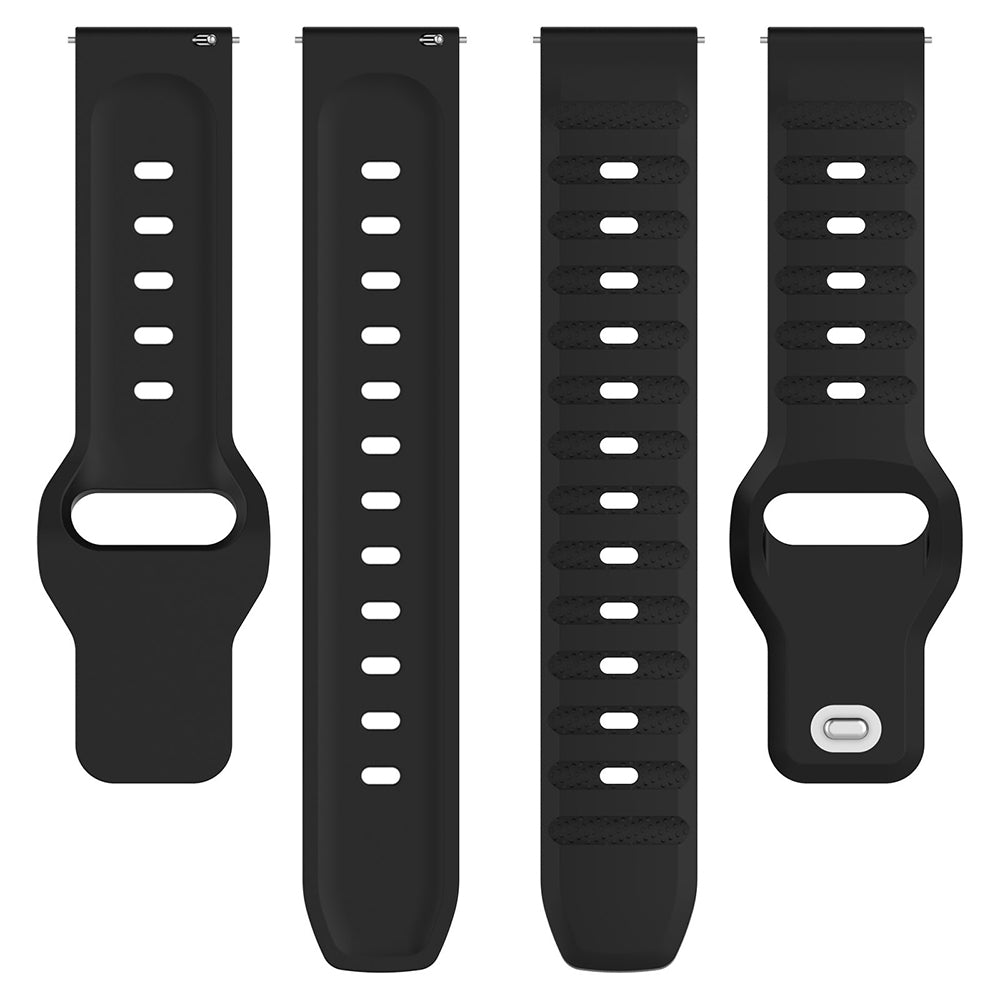 Techsuit W050 szíj Huawei Watch / Xiaomi Watch sorozathoz, 22mm, Fekete