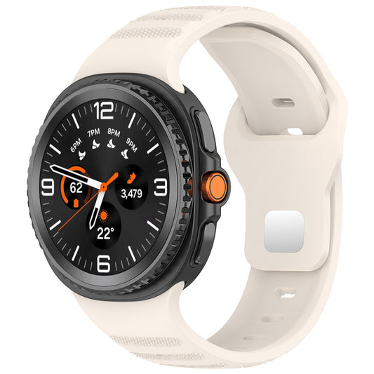 Techsuit W050 szíj Samsung Galaxy Watch 8 Classic / Watch8 44mm / Watch 8 40mm, Bézs