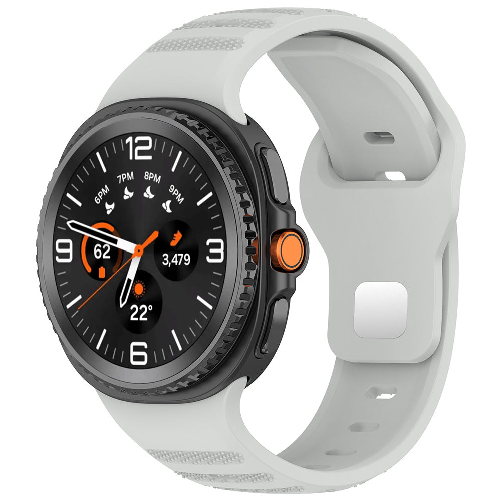 Techsuit W050 szíj Samsung Galaxy Watch8 / Watch8 Classic sorozathoz, szürke