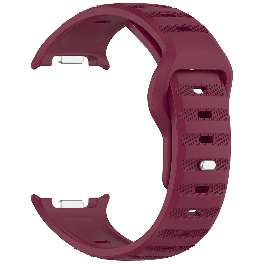 Techsuit W050 szíj Samsung Galaxy Watch8 / Watch8 Classic sorozathoz, bordó