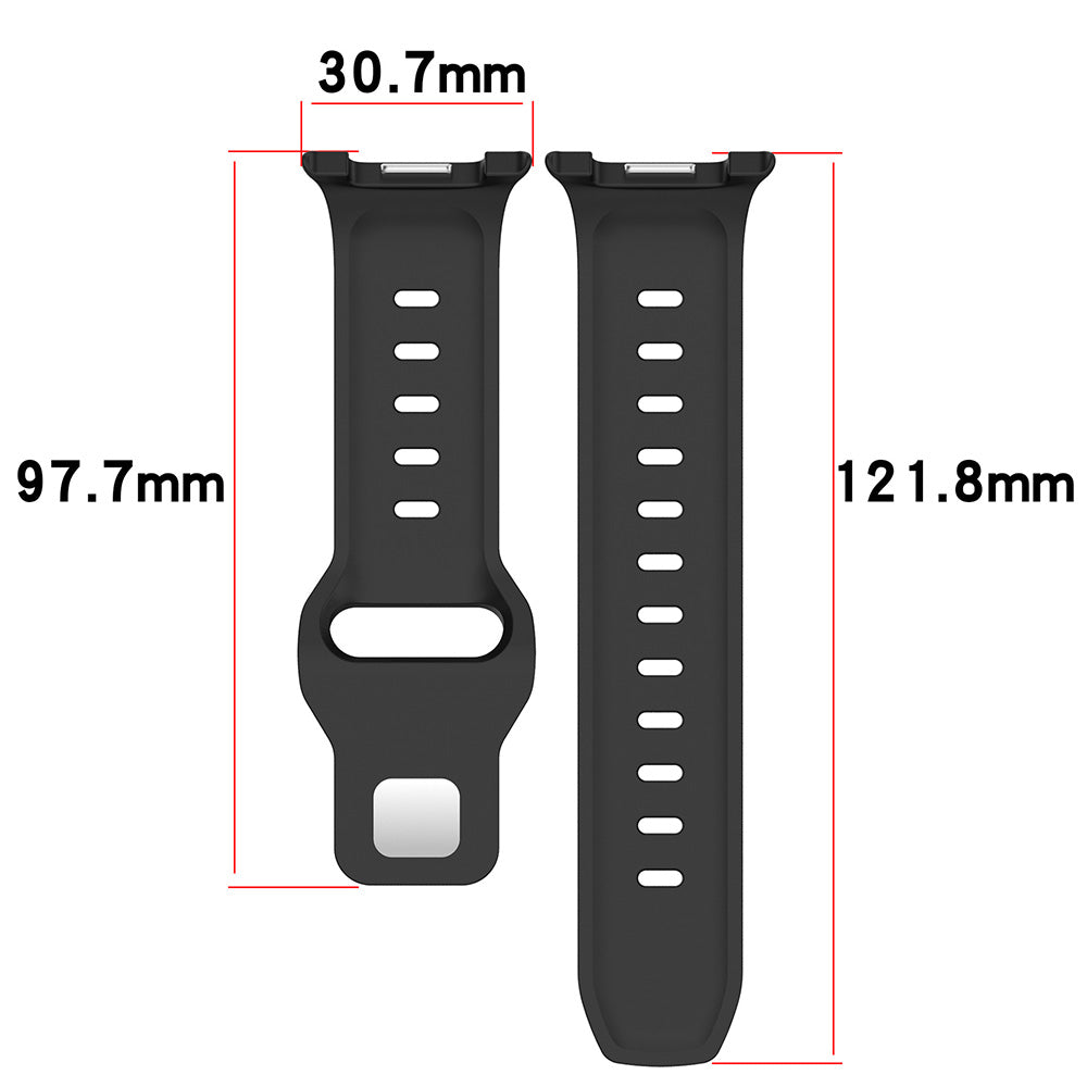 Techsuit W050 szíj Samsung Galaxy Watch8 / Watch8 Classic sorozathoz, bordó