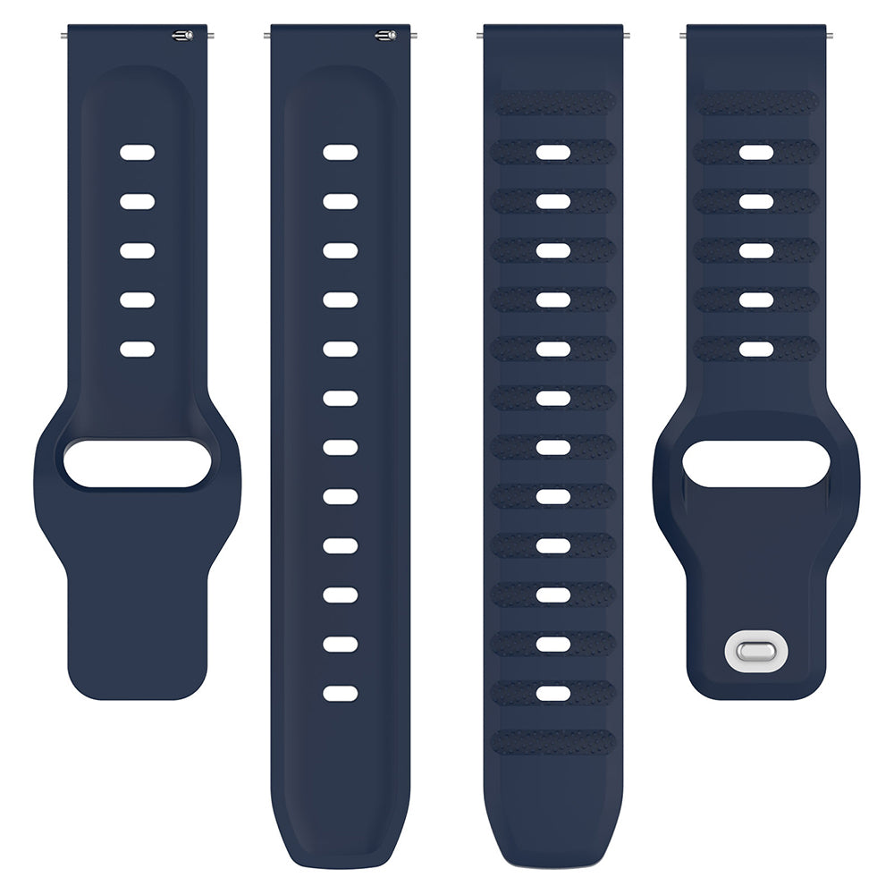 Techsuit W050 szíj Samsung Galaxy Watch / Huawei Watch sorozathoz, 20mm, Kék