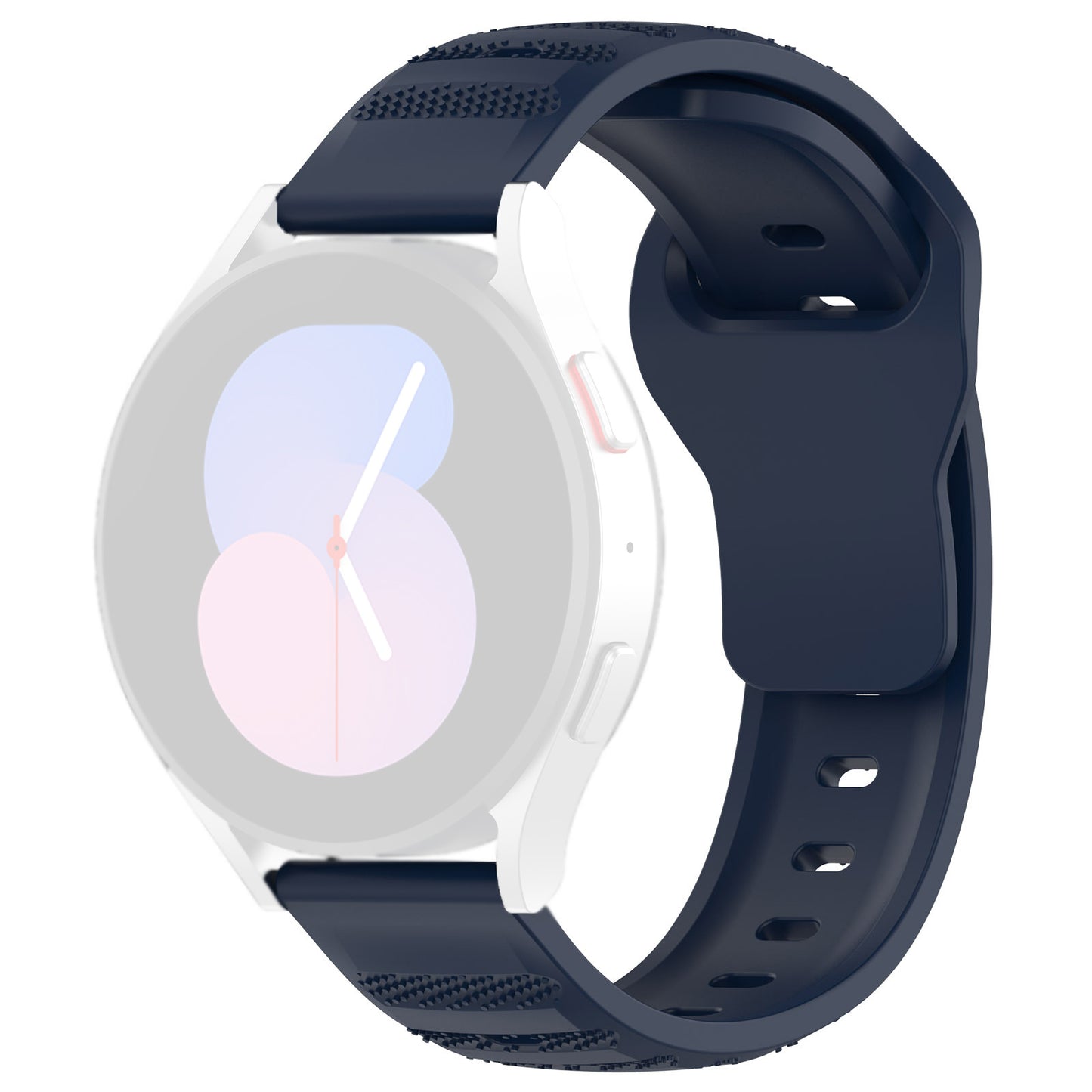 Techsuit W050 szíj Samsung Galaxy Watch / Huawei Watch sorozathoz, 20mm, Kék