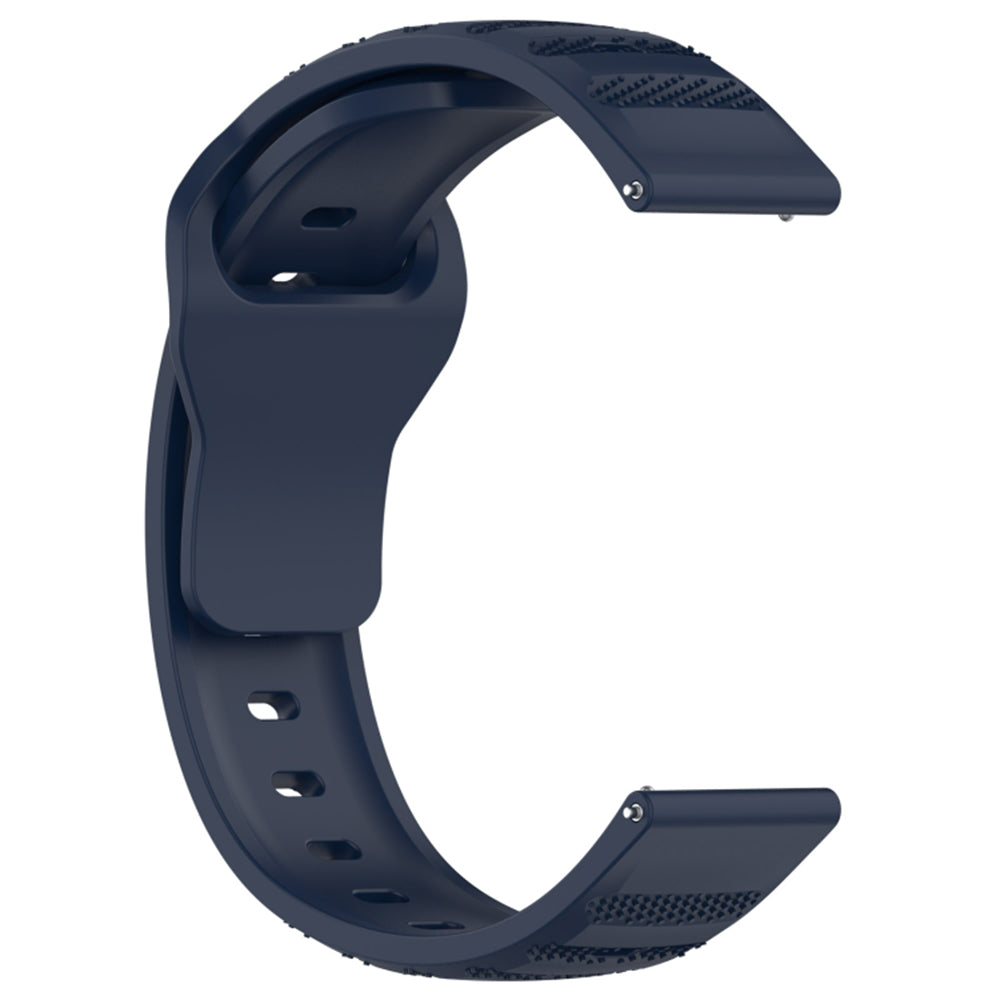 Techsuit W050 szíj Samsung Galaxy Watch / Huawei Watch sorozathoz, 20mm, Kék