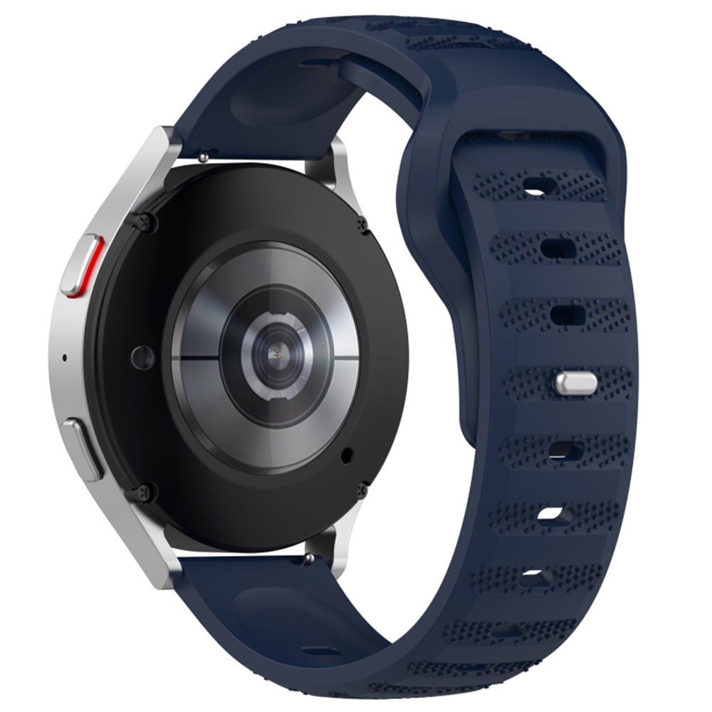 Techsuit W050 szíj Samsung Galaxy Watch / Huawei Watch sorozathoz, 20mm, Kék