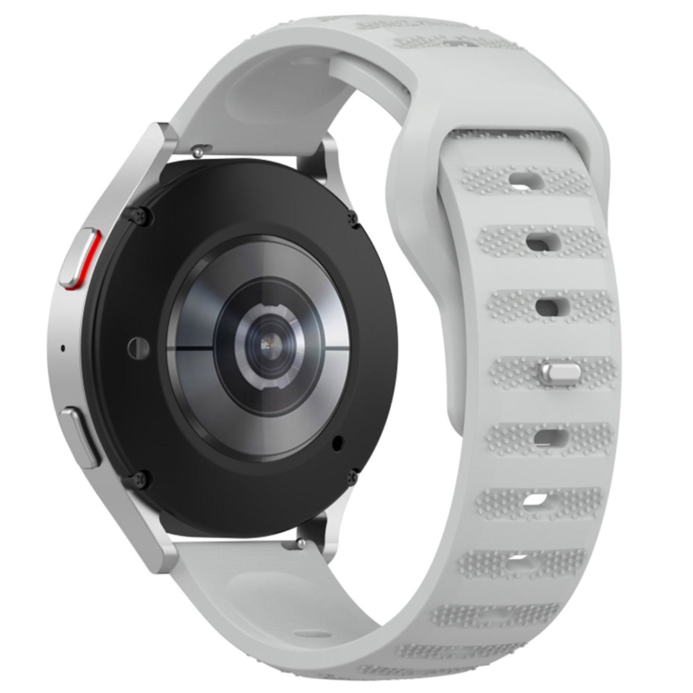Techsuit W050 Strap for Samsung Galaxy Watch / Huawei Watch Series, 20mm, Gray