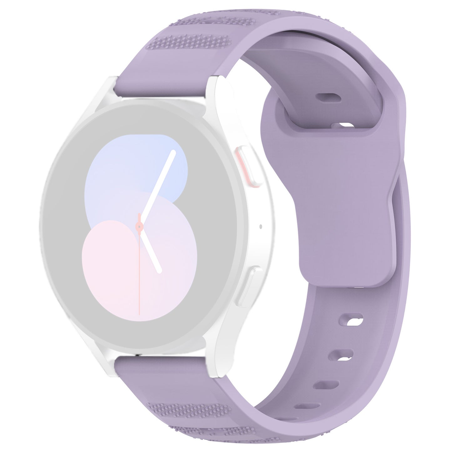 Techsuit W050 szíj Samsung Galaxy Watch / Huawei Watch sorozathoz, 20mm, Lila