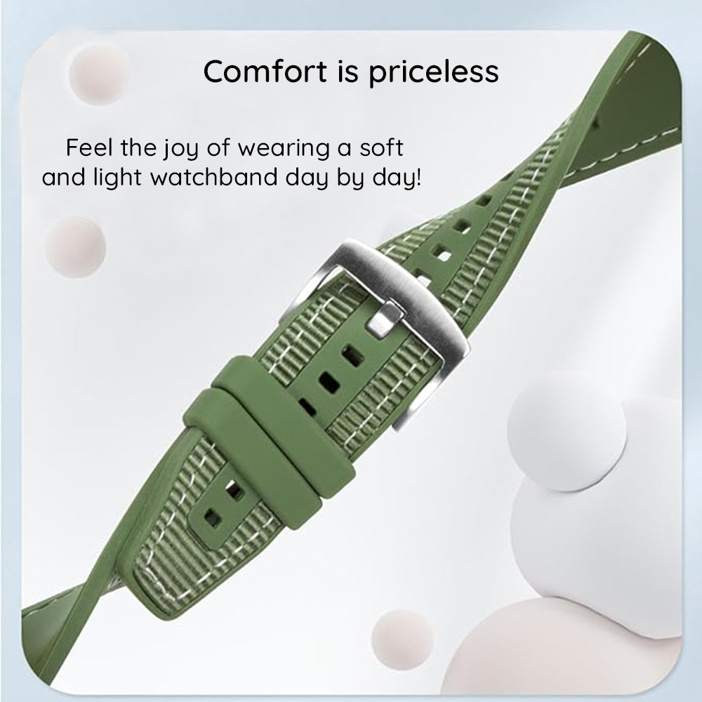 Techsuit W051 szíj Apple Watch 42mm / 41mm / 40mm / 38mm sorozathoz, Sötétkék