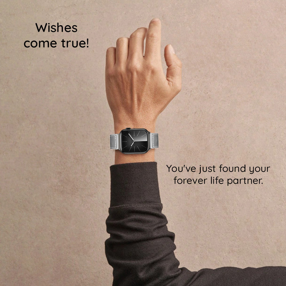 Techsuit W051 szíj Apple Watch 42mm / 41mm / 40mm / 38mm sorozathoz, Sötétkék