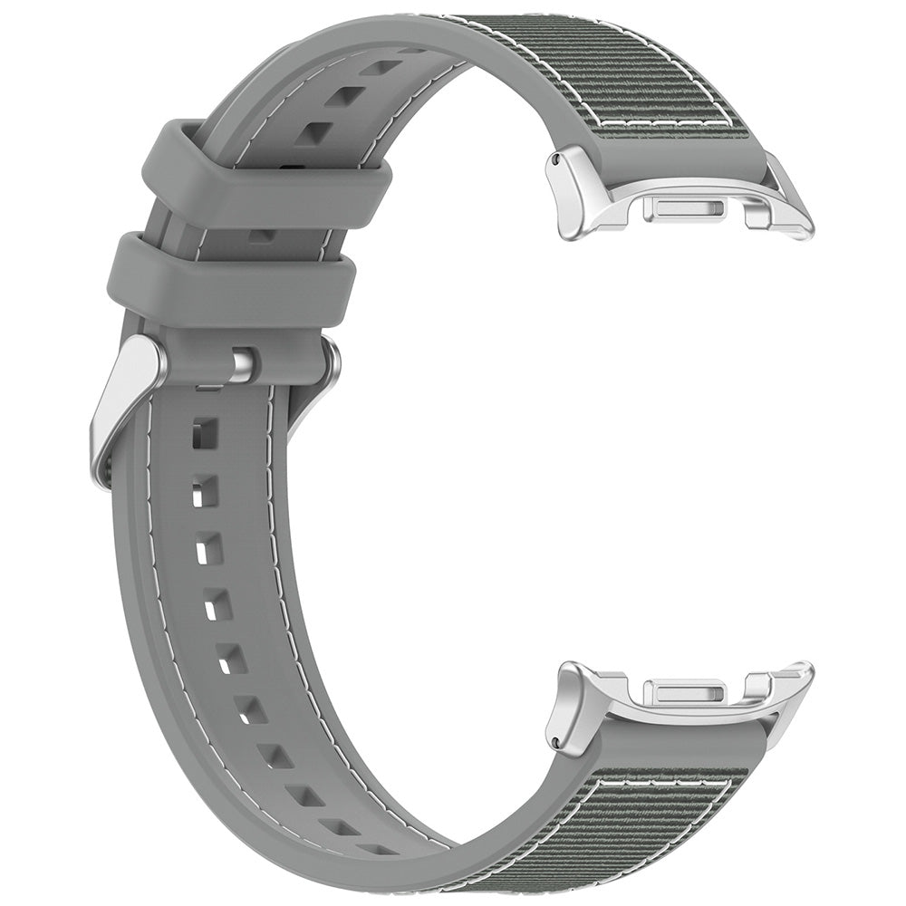 Techsuit W051 szíj Samsung Galaxy Watch8 / Watch8 Classic sorozathoz, szürke