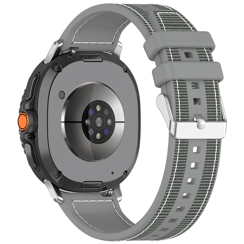 Techsuit W051 szíj Samsung Galaxy Watch8 / Watch8 Classic sorozathoz, szürke