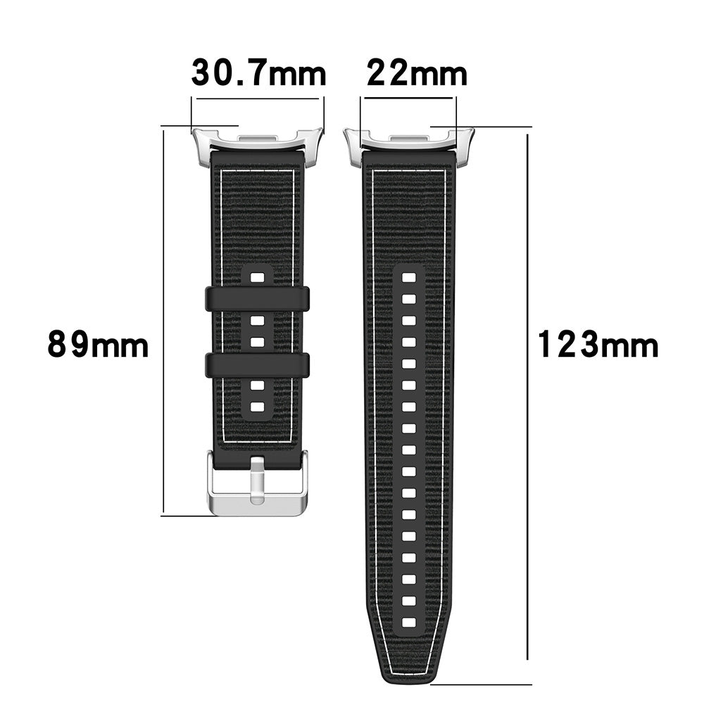 Techsuit W051 szíj Samsung Galaxy Watch8 / Watch8 Classic sorozathoz, szürke