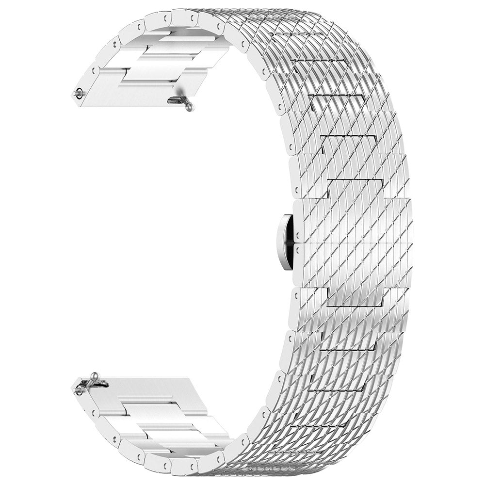 Techsuit W052 szíj Huawei Watch / Xiaomi Watch sorozathoz, 22mm, Ezüst