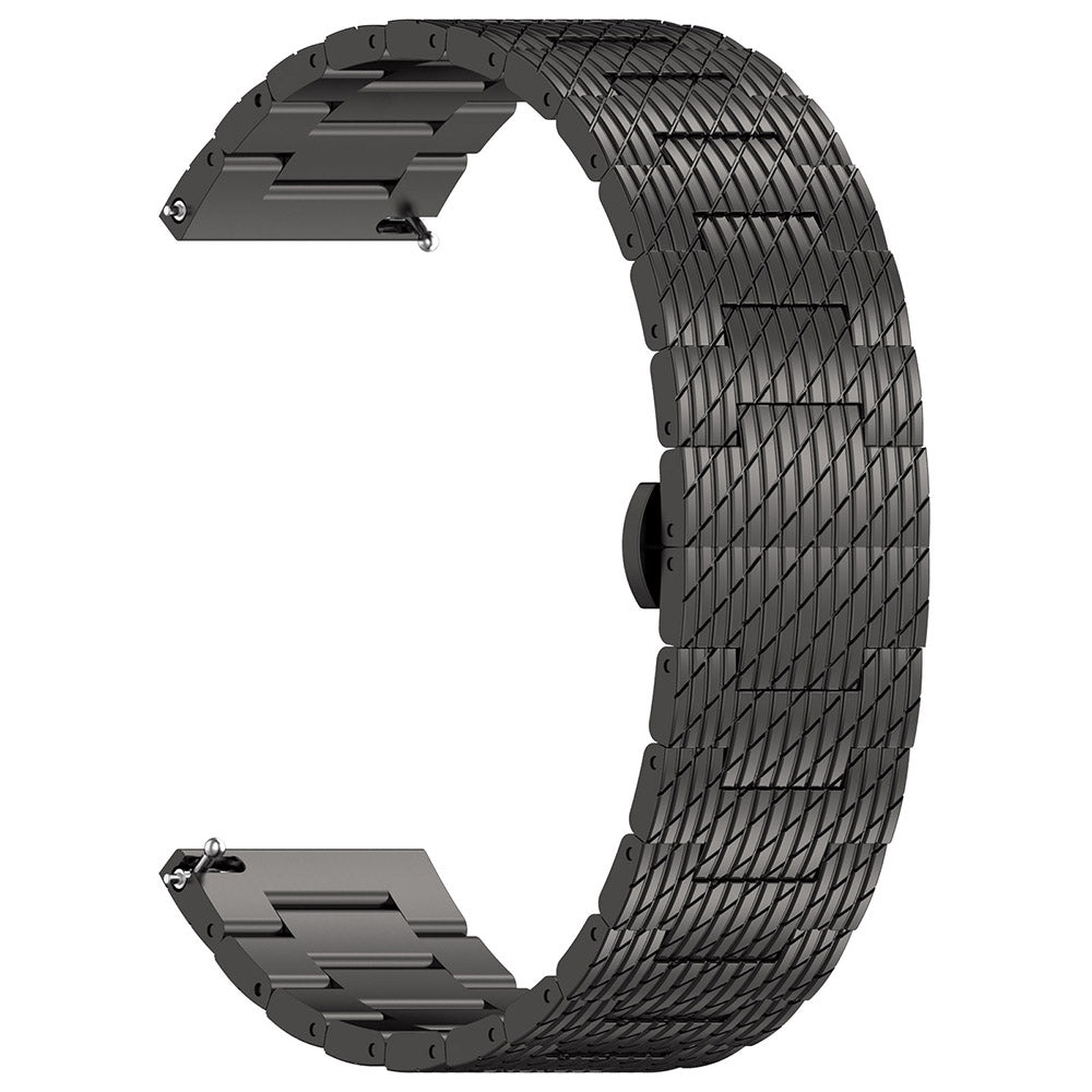Techsuit W052 szíj Huawei Watch / Xiaomi Watch sorozathoz, 22mm, Fekete