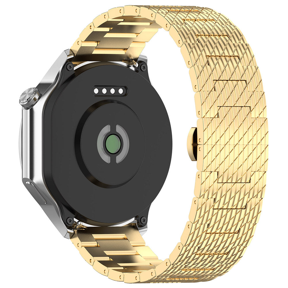 Techsuit W052 szíj Samsung Galaxy Watch / Huawei Watch sorozathoz, 20mm, Arany színű