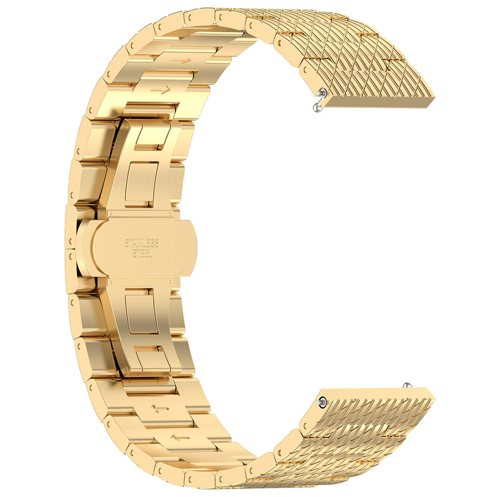 Techsuit W052 szíj Samsung Galaxy Watch / Huawei Watch sorozathoz, 20mm, Arany színű