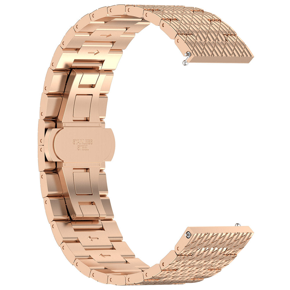 Techsuit W052 szíj Samsung Galaxy Watch / Huawei Watch sorozathoz, 20mm, aranyrózsaszín