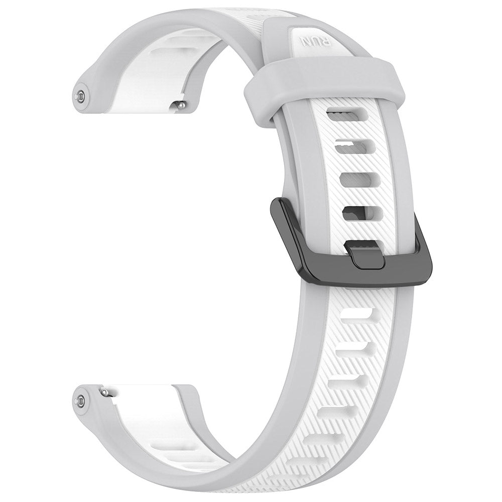 Techsuit W053 szíj Samsung Galaxy Watch / Huawei Watch sorozathoz, 20mm, Fehér