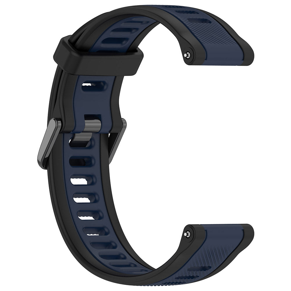 Techsuit W053 szíj Samsung Galaxy Watch / Huawei Watch sorozathoz, 20mm, Sötétkék