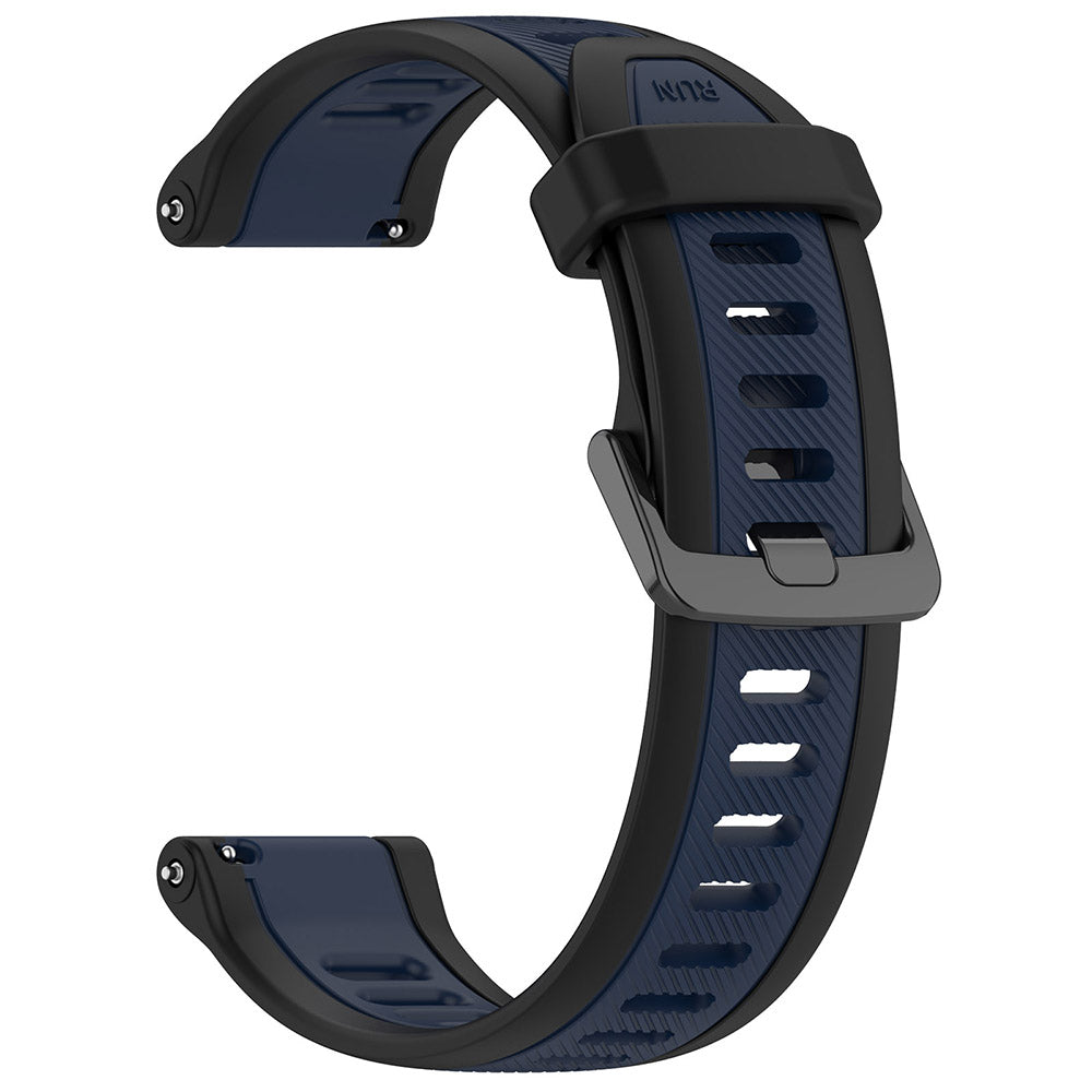 Techsuit W053 szíj Samsung Galaxy Watch / Huawei Watch sorozathoz, 20mm, Sötétkék