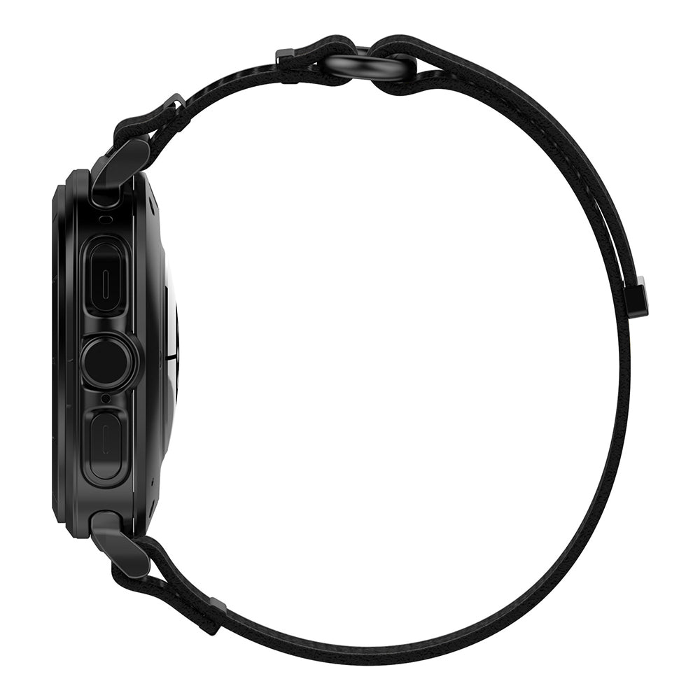 Techsuit W054 szíj Samsung Galaxy Watch Ultra-hoz, Narancssárga Bézs