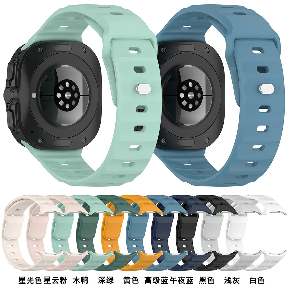 Techsuit W055 szíj Samsung Galaxy Watch Ultra órához, Fehér