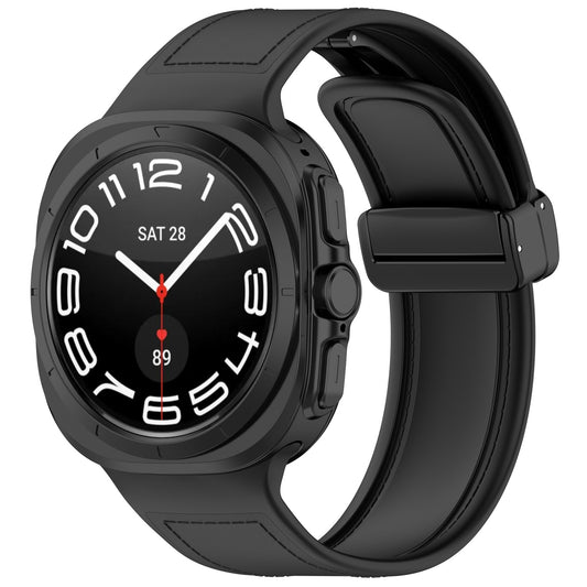 Techsuit W056 szíj Samsung Galaxy Watch Ultra órához, Fekete