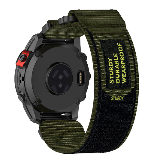 Techsuit W057 szíj Garmin Instinct / Approach / Fenix órasorozathoz, 20mm, Zöld
