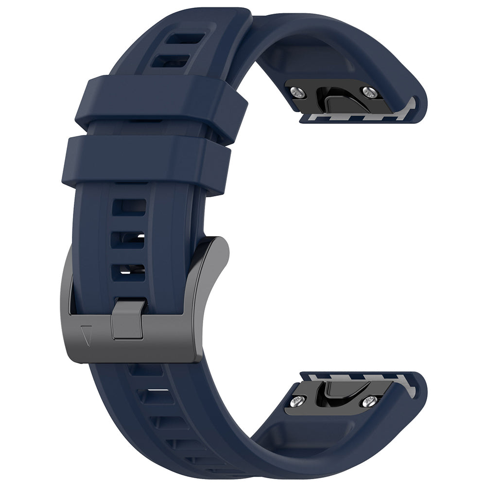 Techsuit W060 szíj Garmin Watch Fenix / Forerunner sorozathoz, 22mm, tengerészkék