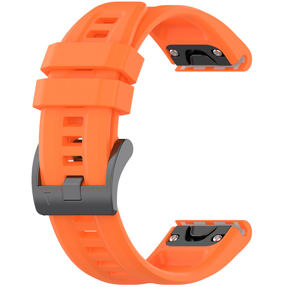 Techsuit W060 szíj Garmin Watch Fenix / Forerunner sorozathoz, 22mm, Narancssárga