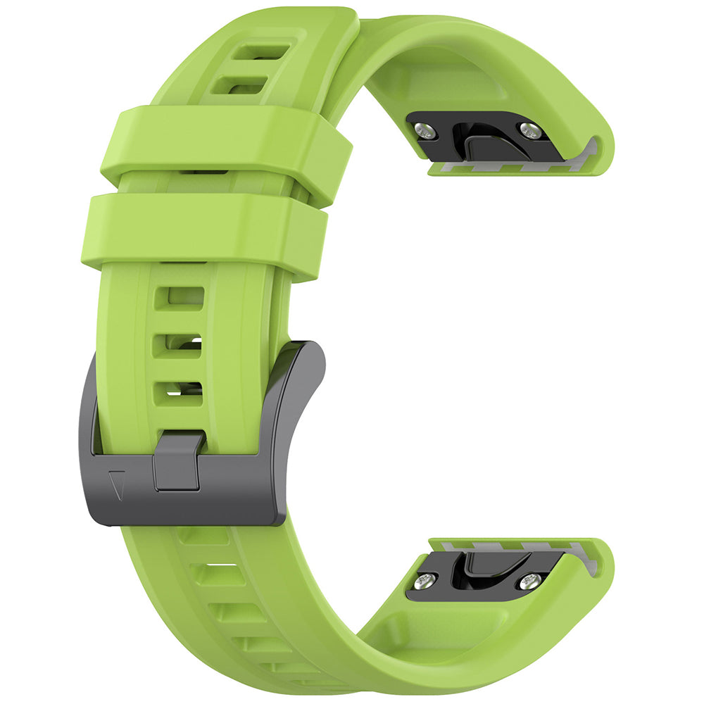Techsuit W060 szíj Garmin Watch Fenix / Forerunner sorozathoz, 22mm, Világoszöld