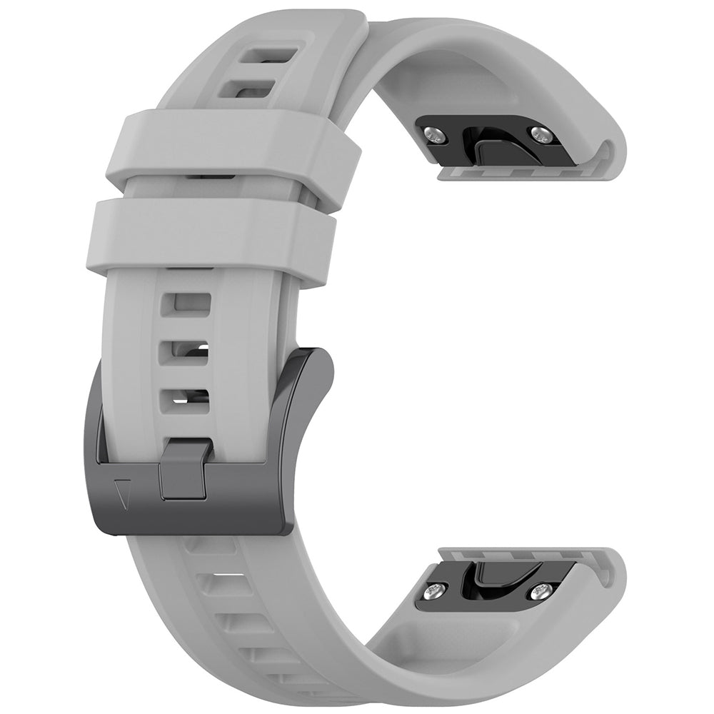 Techsuit W060 szíj a Garmin Watch Fenix sorozathoz, 26mm, Szürke