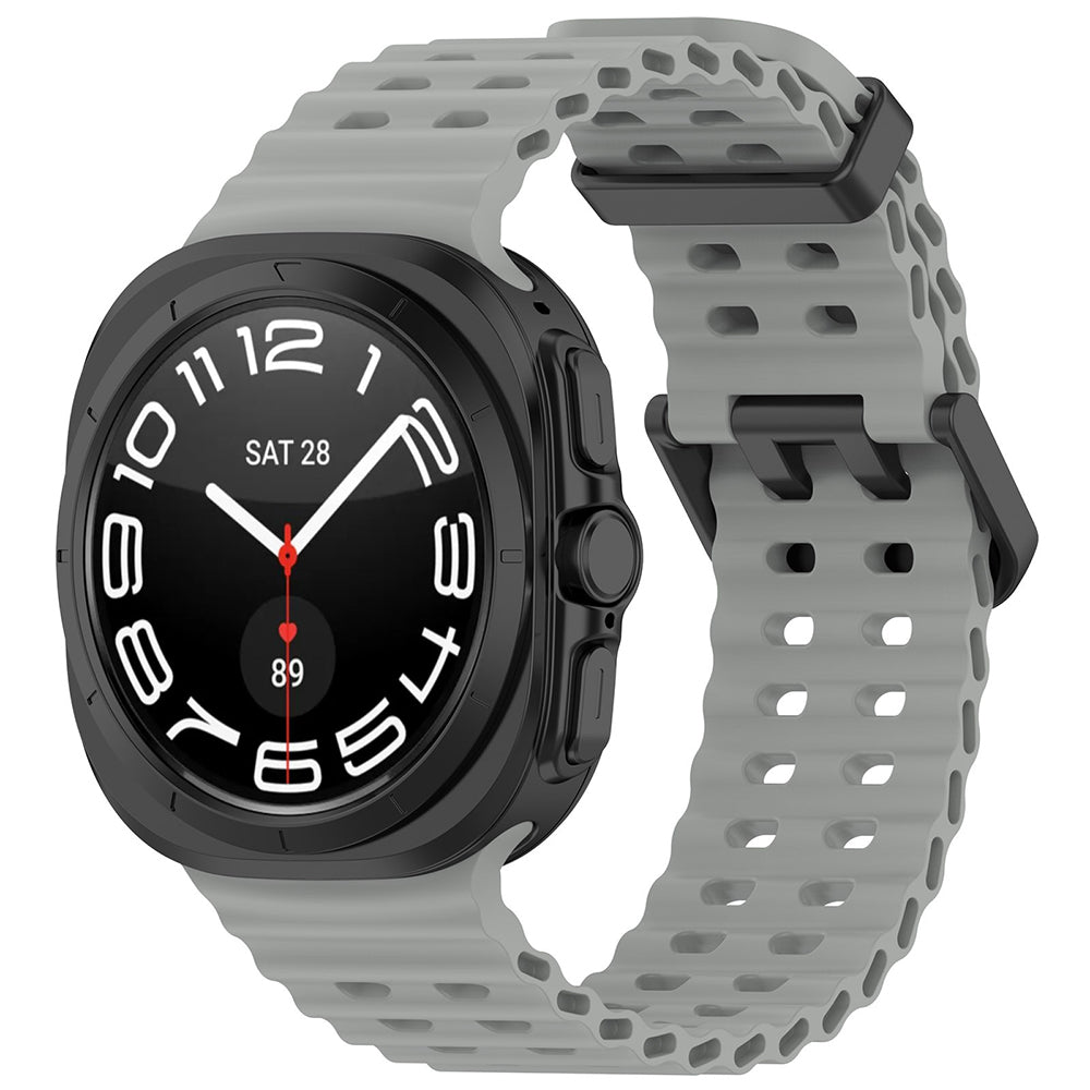 Techsuit W062 szíj Samsung Galaxy Watch Ultra-hoz, Szürke