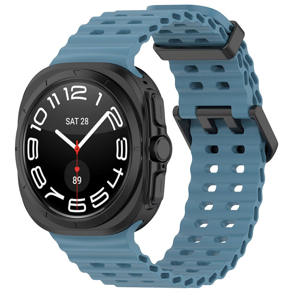 Techsuit W062 szíj Samsung Galaxy Watch Ultra-hoz, Türkiz