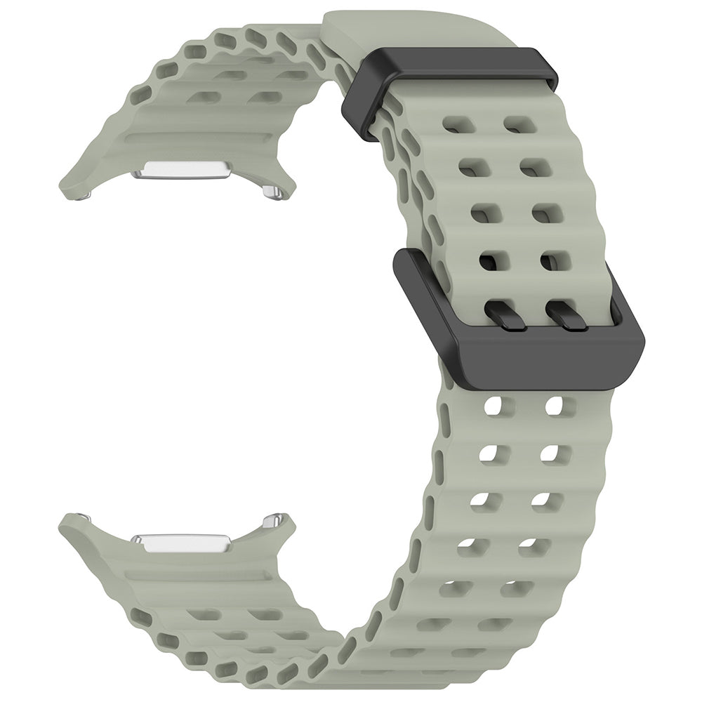 Techsuit W062 szíj Samsung Galaxy Watch Ultra-hoz, Világoszöld