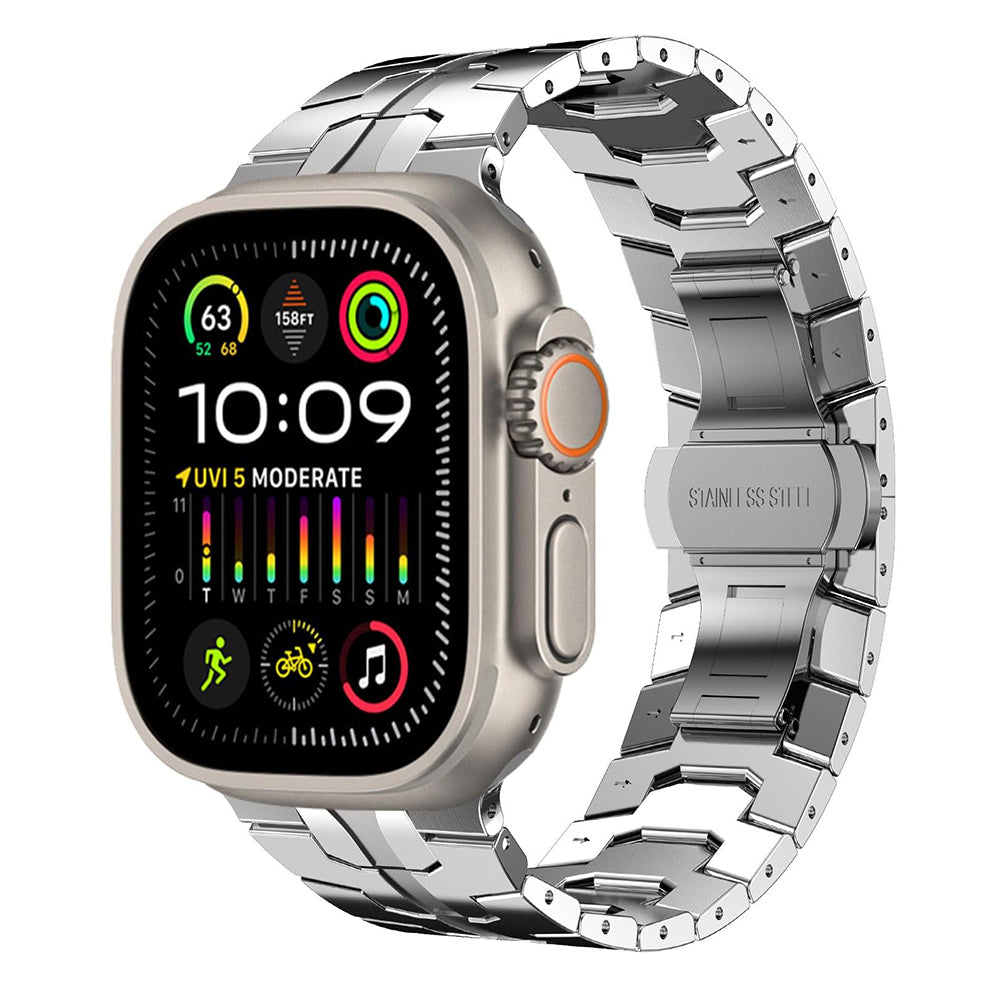 Techsuit W063 szíj Huawei Watch / Xiaomi Watch sorozathoz, Ezüst