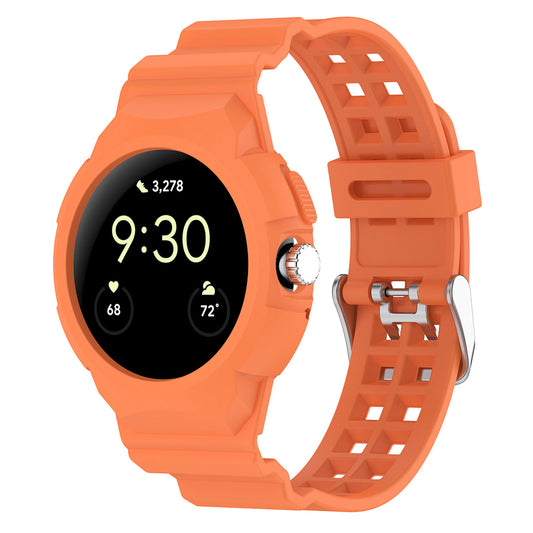 Techsuit W065 szíj Google Pixel Watch 3 41mm / Watch 2 / Watch, Narancssárga