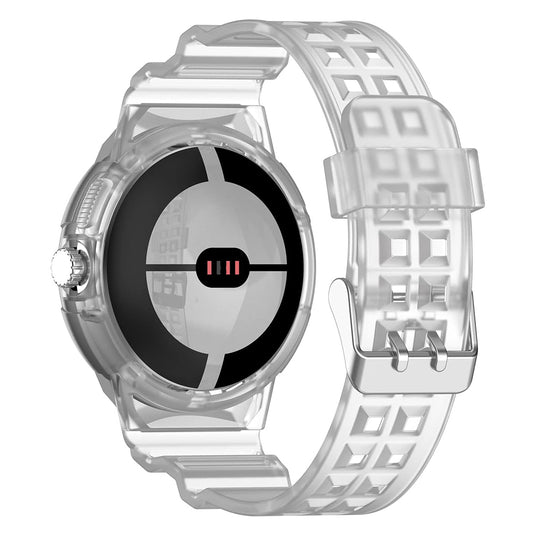 Techsuit W065 szíj Google Pixel Watch 3 41mm / Watch 2 / Watch, Átlátszó