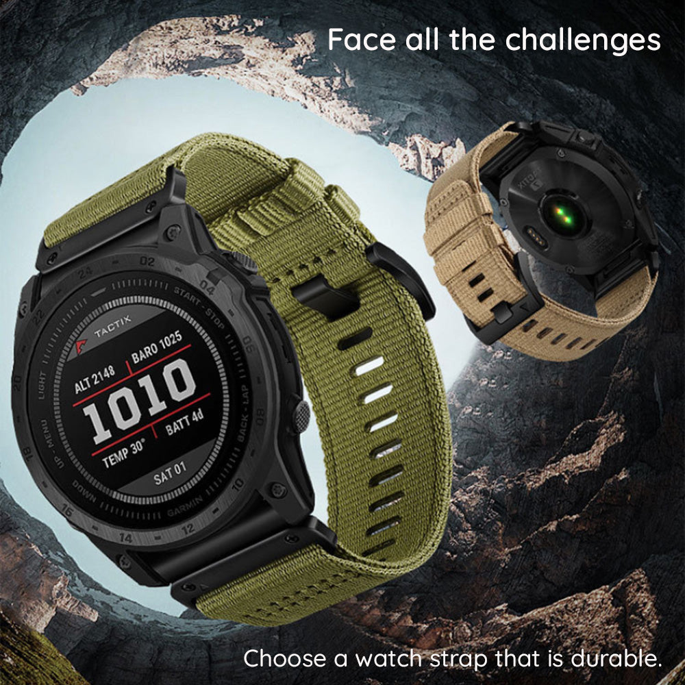 Techsuit W070 szíj Garmin Watch Fenix sorozathoz, 26mm, Narancssárga