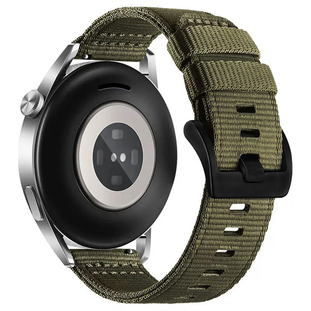 Techsuit W070 szíj Samsung Galaxy Watch / Huawei Watch sorozathoz, 20mm, Sötétzöld