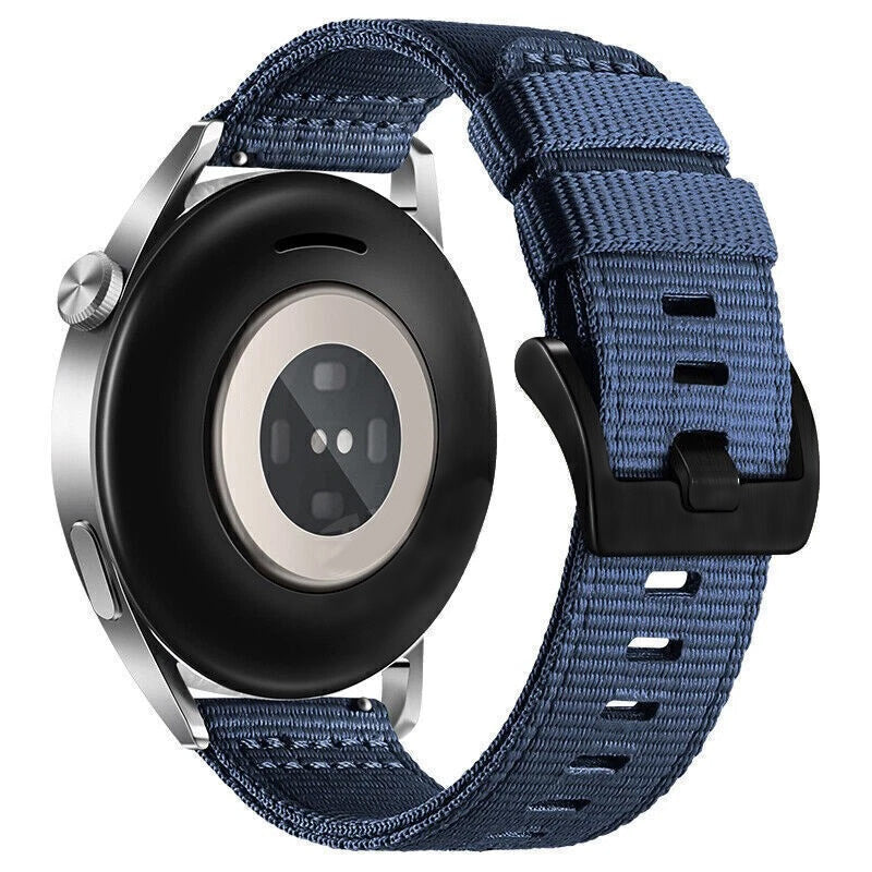 Techsuit W070 szíj Samsung Galaxy Watch / Huawei Watch sorozathoz, 22mm, tengerészkék