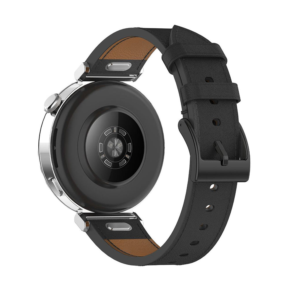 Techsuit W073 szíj Huawei Watch / Garmin Watch sorozathoz, 18mm, fekete