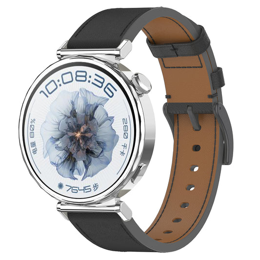 Techsuit W073 szíj Huawei Watch / Garmin Watch sorozathoz, 18mm, fekete