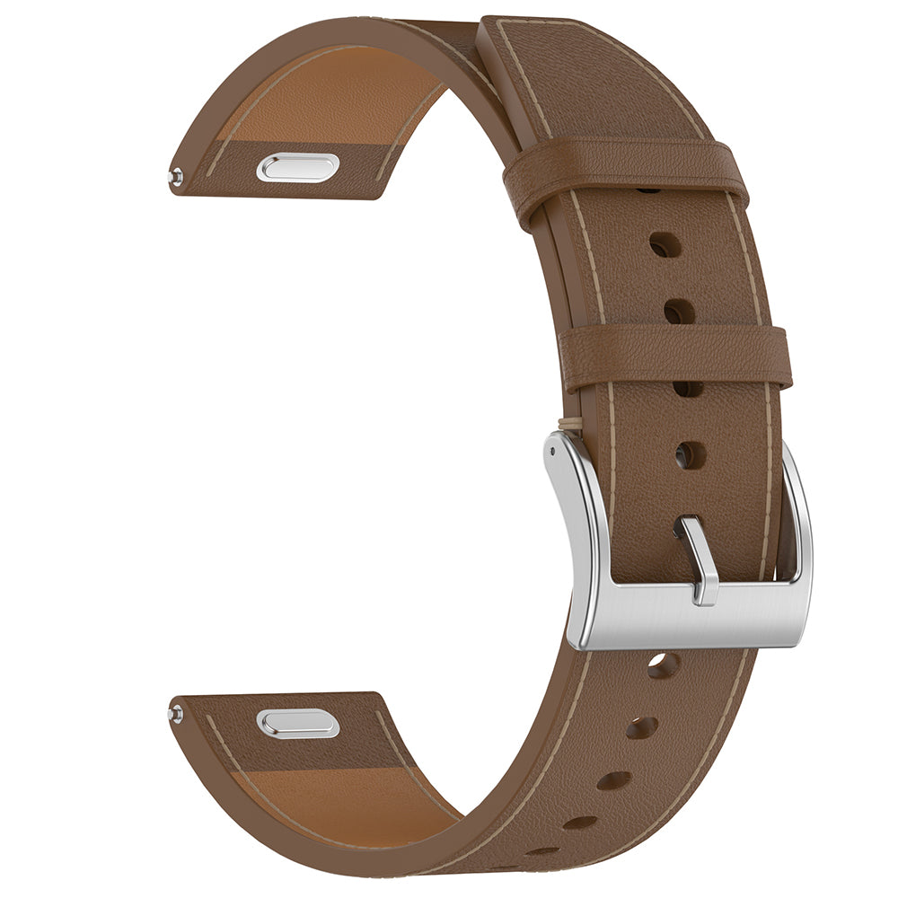 Techsuit W073 szíj Samsung Galaxy Watch / Huawei Watch sorozathoz, 22mm, barna
