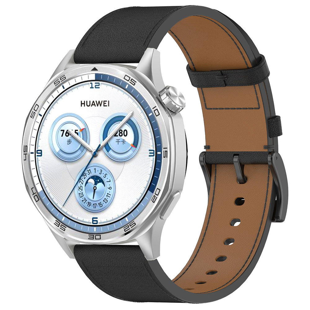 Techsuit W073 szíj Samsung Galaxy Watch Series-hez, 20mm, Fekete