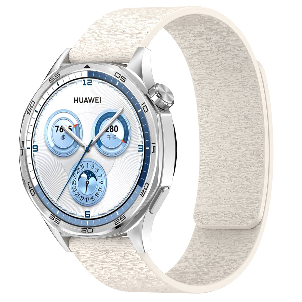 Techsuit W074 szíj Samsung Galaxy Watch sorozathoz, 20mm, Bézs